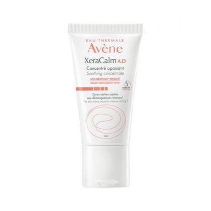 Avene XeraCalm A.D. Anti-Itch Concentrate Soothing Emollient 50ml