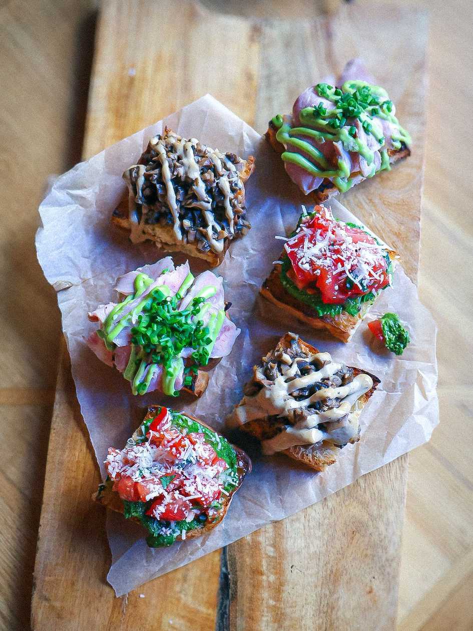 Mix bruschett (6 szt.)