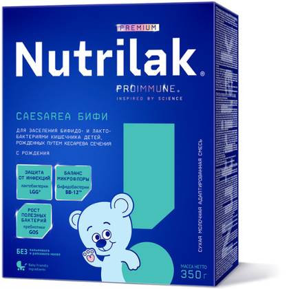 Nutrilak Premium Cesar Bifi Milk /0m+/ 350g 0328