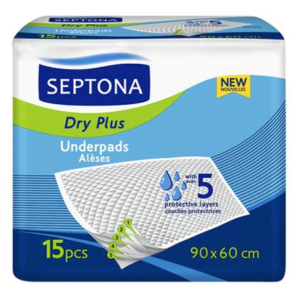 Septona Bed Sheets for Bedridden Patients 60X90cm 0036/0235/0266 #15