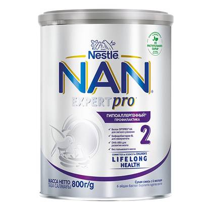 NAN Hypoallergenic Opti Pro 2 /6-12 months/ 800g