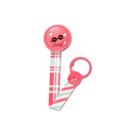Suavinex - Pacifier Clip Pink /0m+/ 1169
