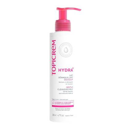 Topicrem Gentle Cleansing Milk Face/Eyes - No Rinse - For Sensitive Skin 200ml 2910
