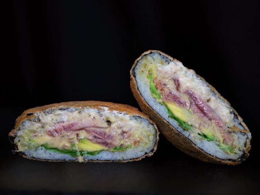 Tuna Sushi-Burger