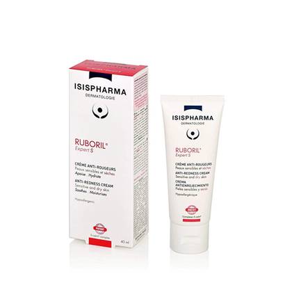 Isispharma Ruboril Expert S Cream Moisturizing Redness/Couperose/Rosacea for Dry Skin 40ml 8966/0013