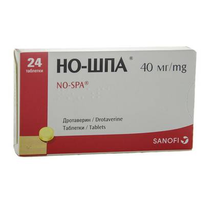 No-Spa 40mg Tablets #24