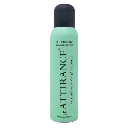 Atirance Vegan Aluminum-Free Deodorant Spray, Green Flora 150ml 1805