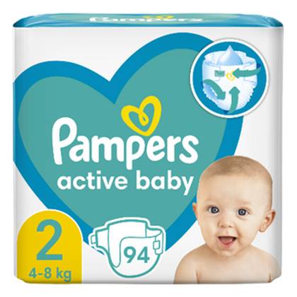 Pampers Baby Diapers Size 2 /4-8kg/ Mini 4613/8137 #94