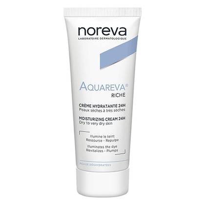 Noreva Aquareva 24H Moisturizing Cream Rich - For Dry/Very Dry Skin 40ml