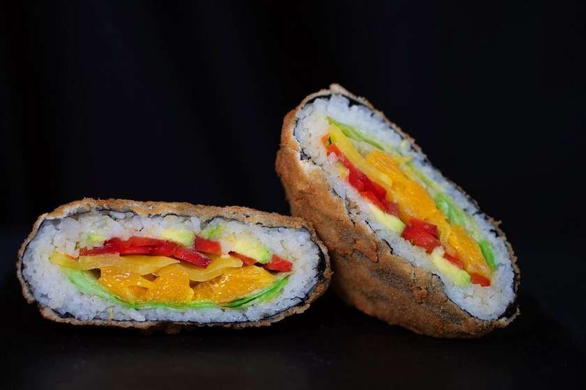 Vegan Sushi-Burger