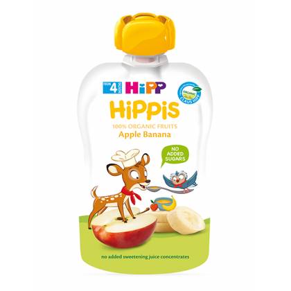 HiPP - Apple and Banana Pouch /4mo+/ 100g 3711/8573