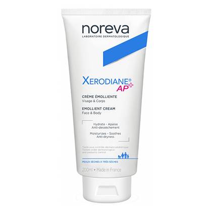 Noreva Xerodiane AP+ Face and Body Emollient Cream for Very Dry/Atopic Skin from Infancy 200ml