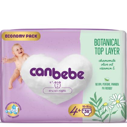 Canbebe Baby Diapers Z-4+ /10-15kg/ 5253 #38