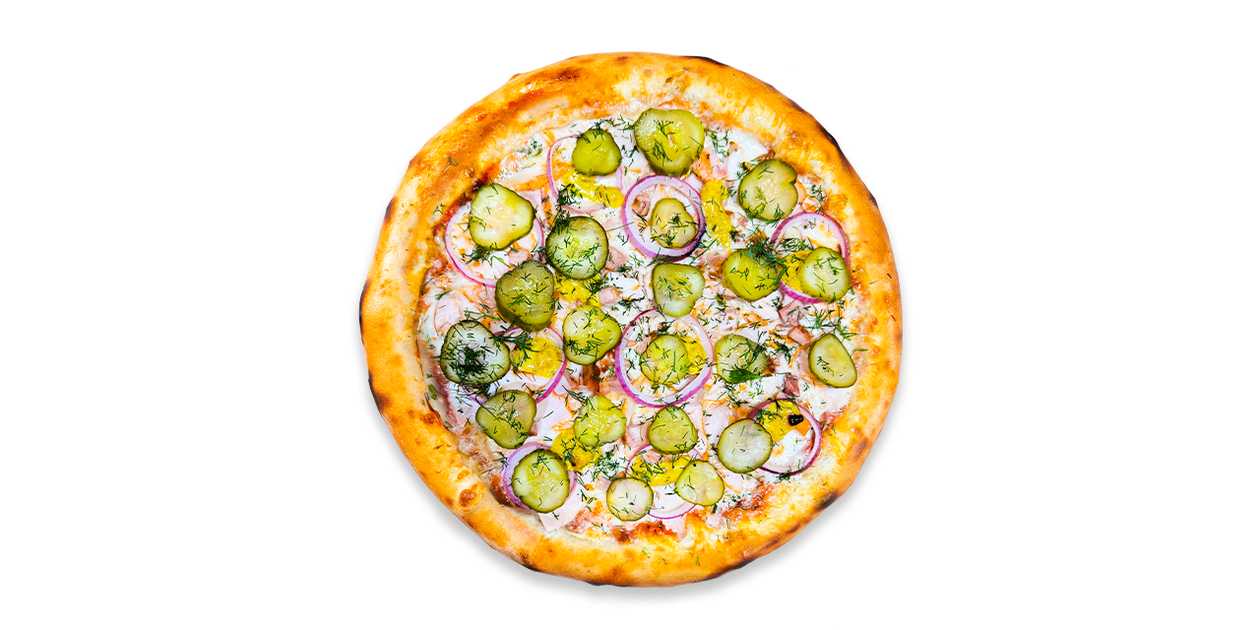 With chicken and cucumber sauce 40 CM