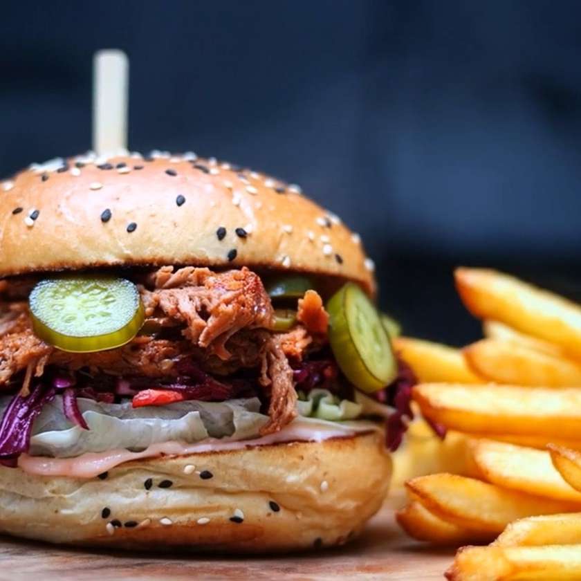 Gangster Combo "Pulled Pork + Hranolky"