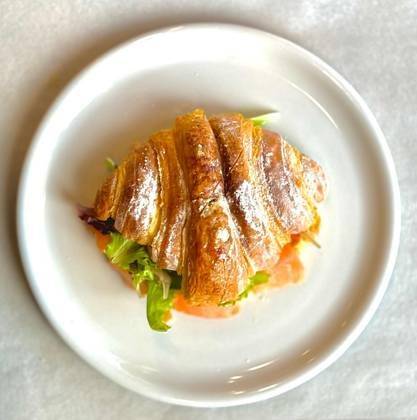 Smoked Salmon Croissant