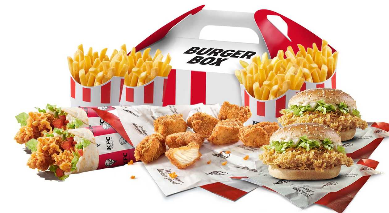 Nuggets Burger Box