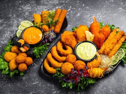 Salmon tempura 6 pcs