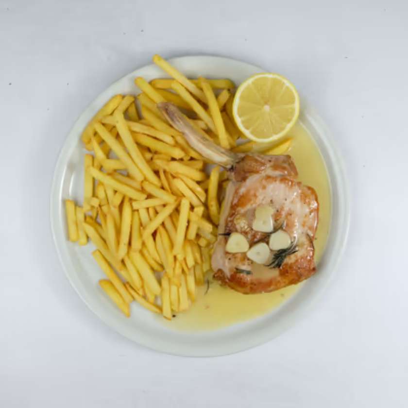 Costata Di Maiale "Texas" Alla Contadina