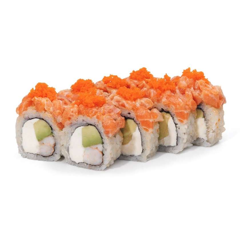 Spicy Salmon and Shrimp Roll 350g