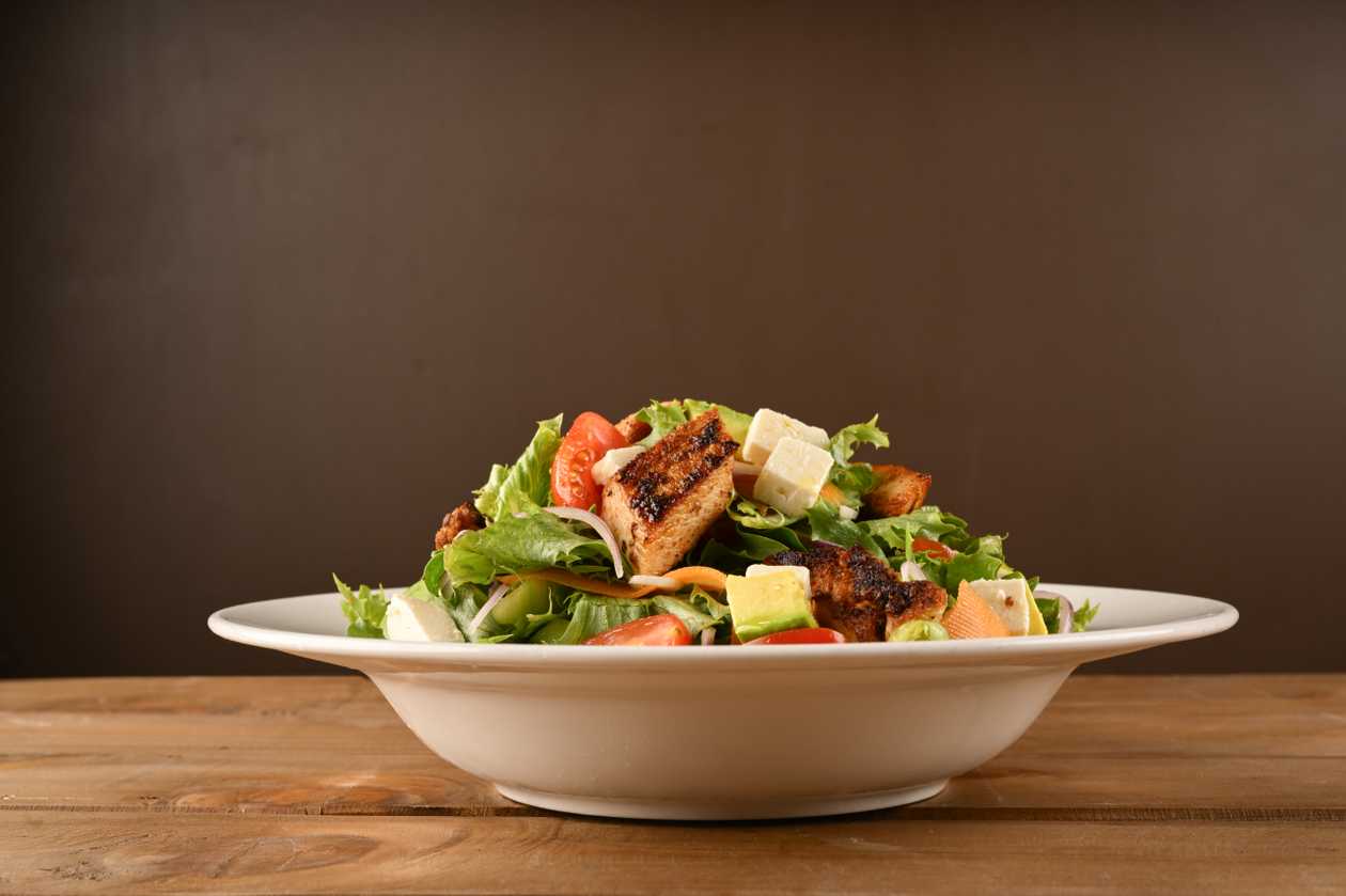 Cajun Chicken and Feta Cheese Salad
