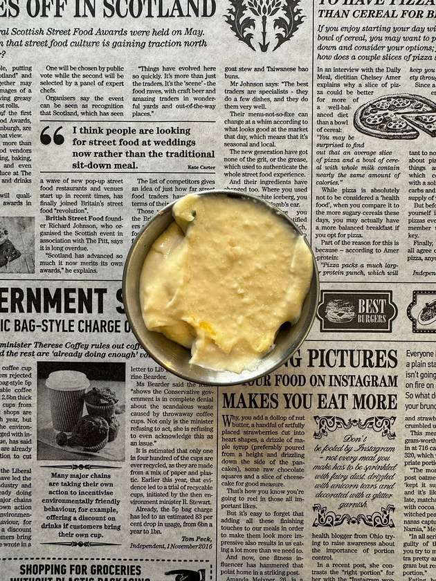 Garlic-Parmesan omáčka