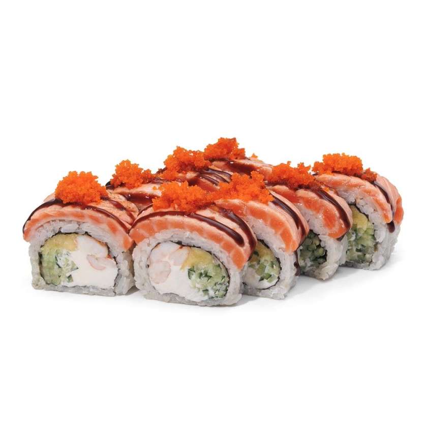 Tataki Roll with Salmon and Shrimp 400g