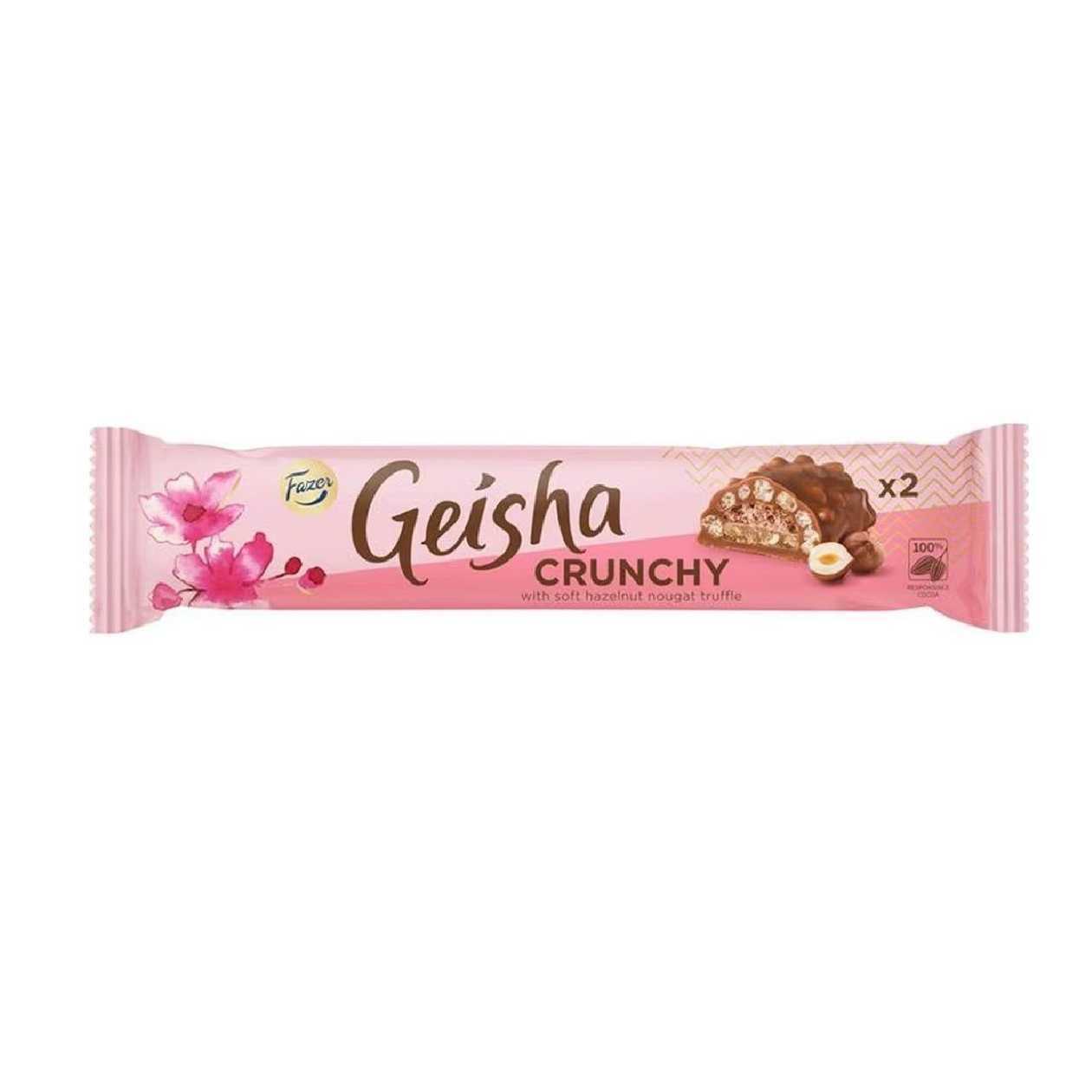 Fazer Geisha Crunchy Chocolate Bar
