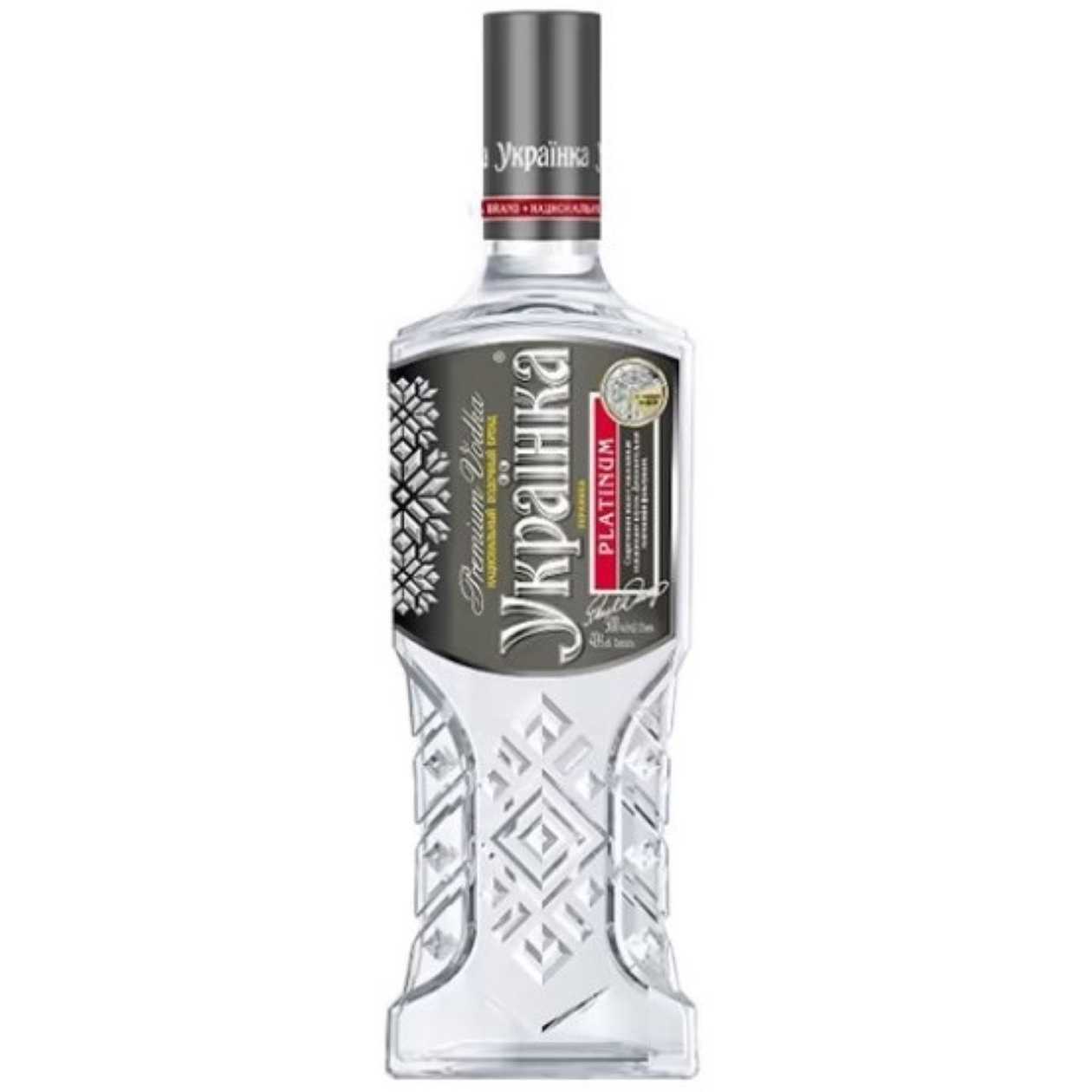 Vodka Ukrainka Platinum 40% 500ml