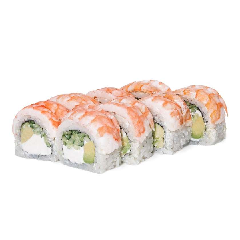 Philadelphia Maxi Roll with Shrimp