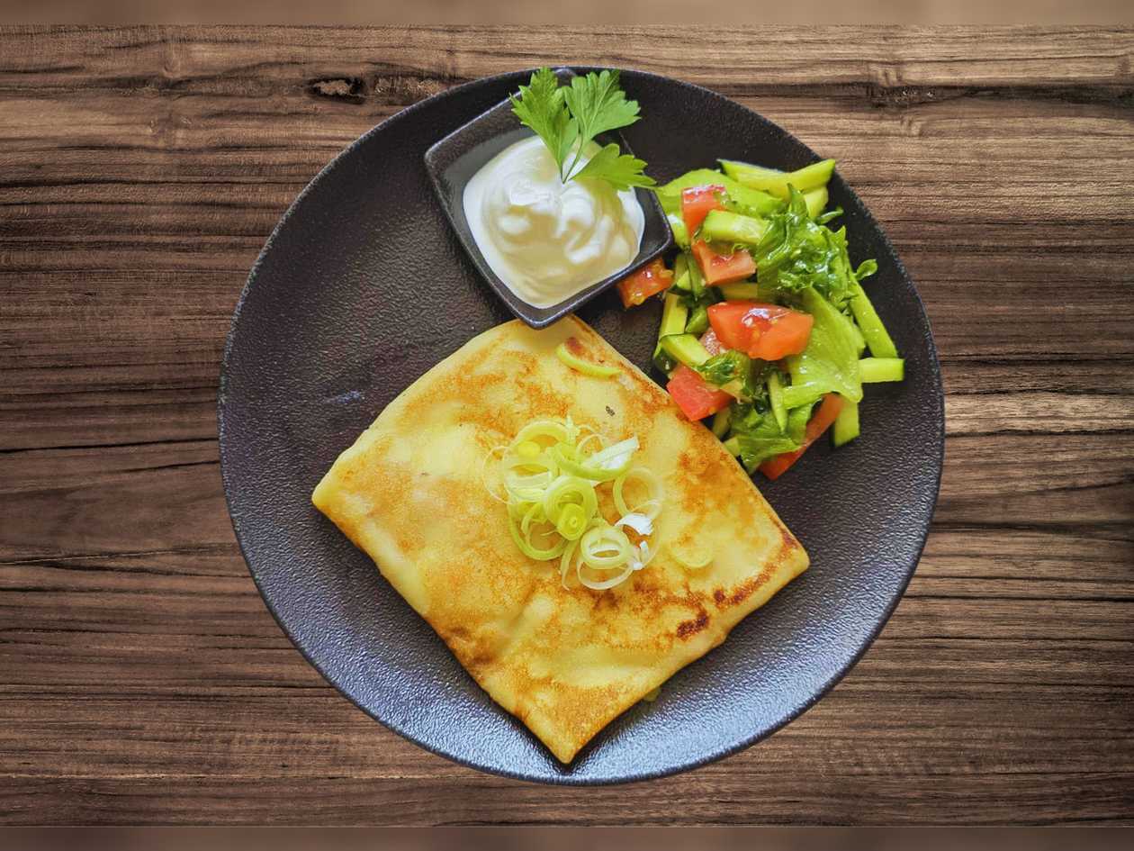 Pancake with Chicken