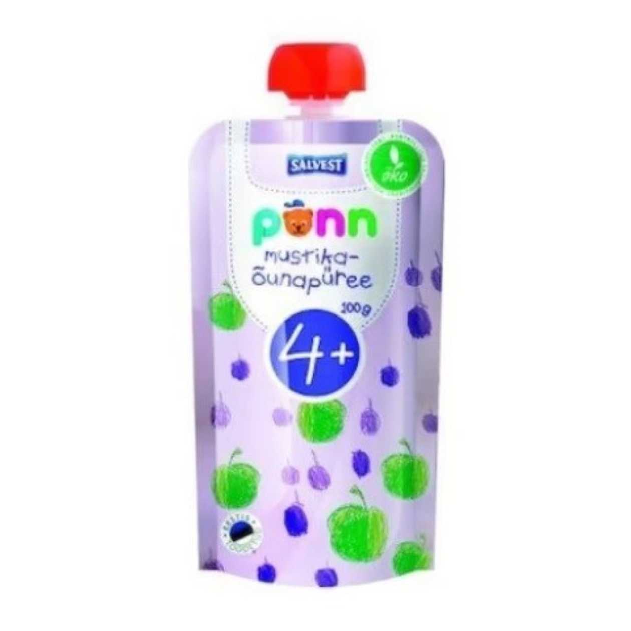 Põnn Blueberry-Apple Puree