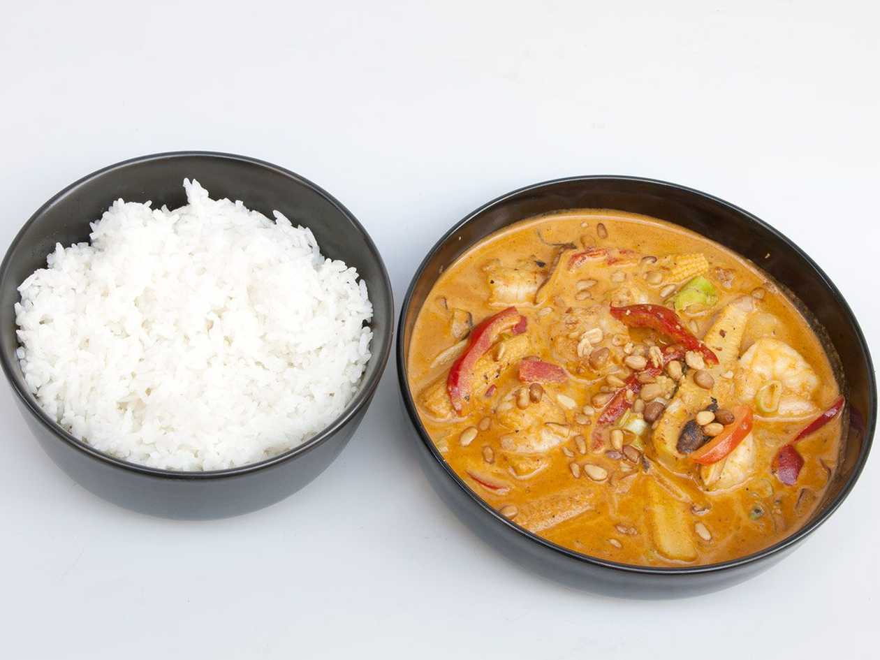 Pumpkin Massaman Koong