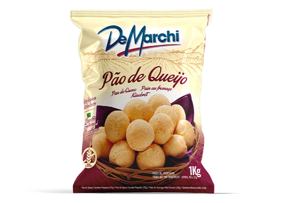 Pão de Queijo Peq Demarchi (25g) 1kg