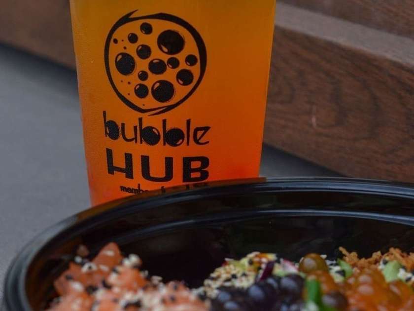 Poke menu s Bubble Tý pro dva