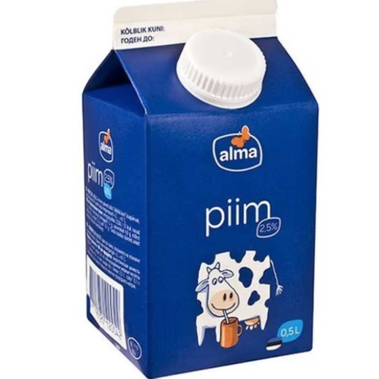Alma Milk 2.5% 500ml