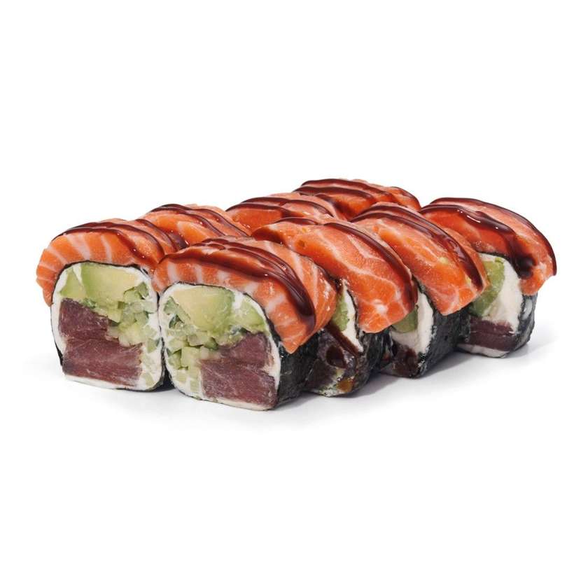 Rice-Free Roll with Salmon and Tuna 290g