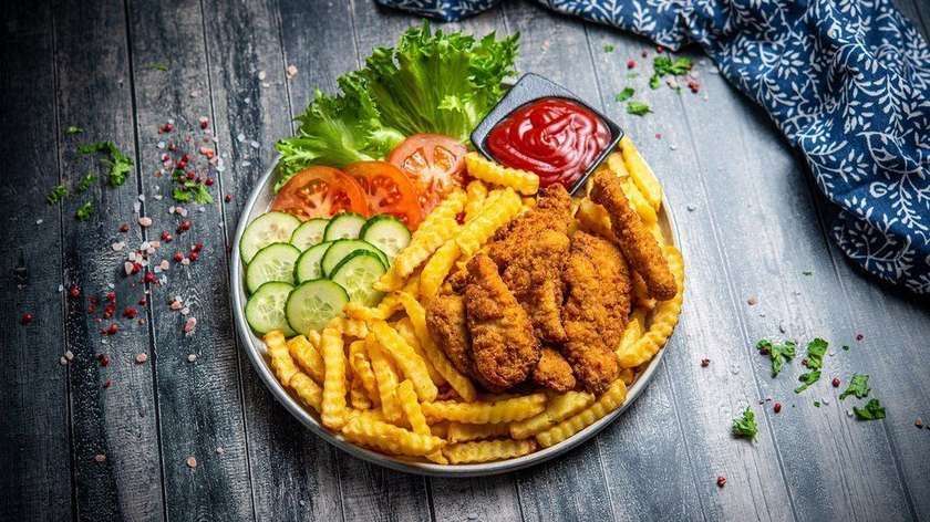 Meal with Chicken Bites