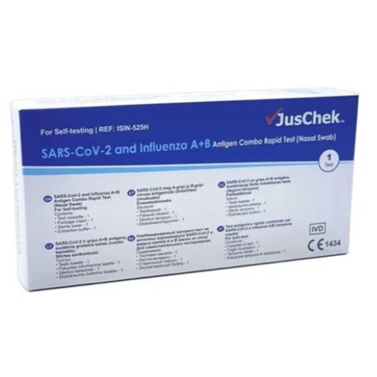 Juschek Covid and Influenza A+B Rapid Antigen Test