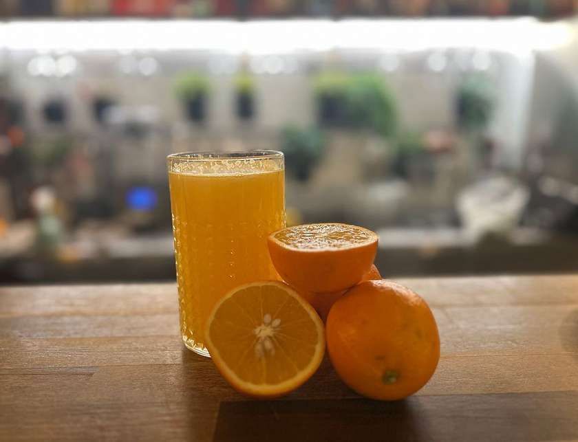 100% pomerančový fresh juice