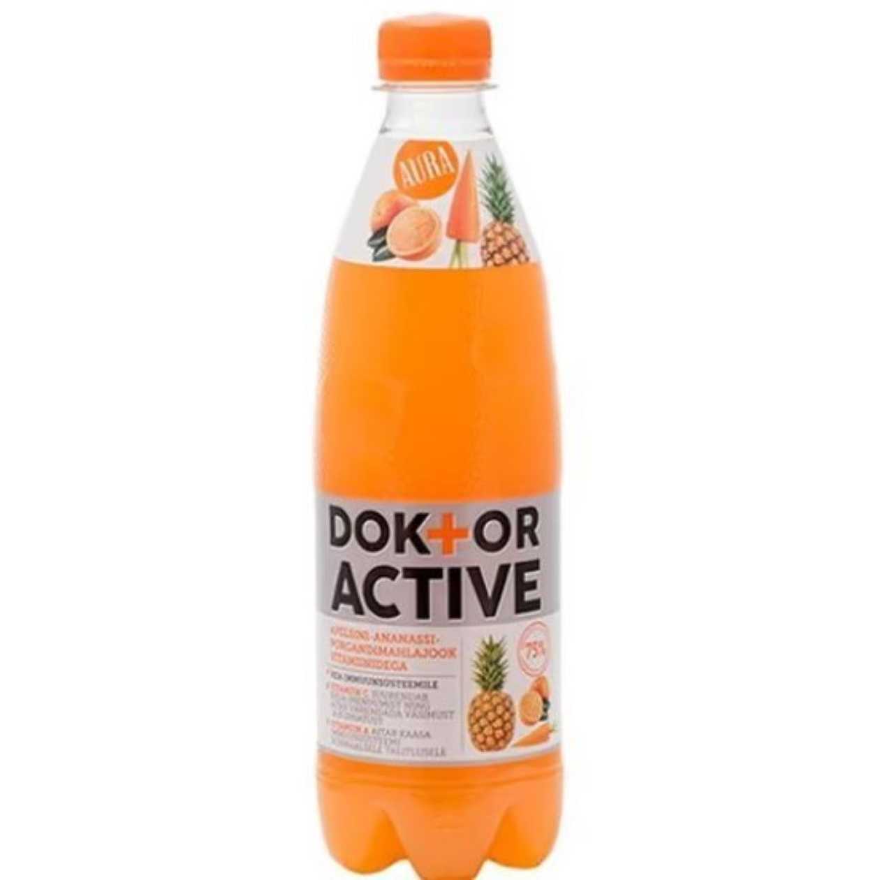 Dr. Active Orange-Pineapple-Carrot Juice Drink 500ml