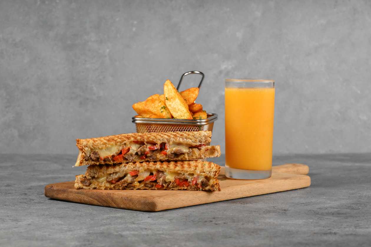 Steak and Cheese Sandwich