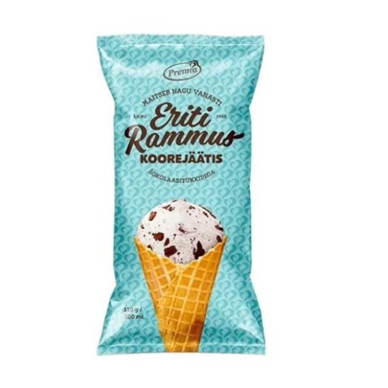 Eriti Rammus Chocolate Chip Ice Cream