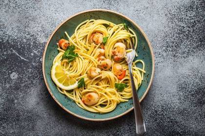 Tagliatelle cu Fructe de Mare