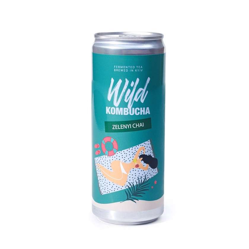 Wild Green Tea Kombucha 330ml