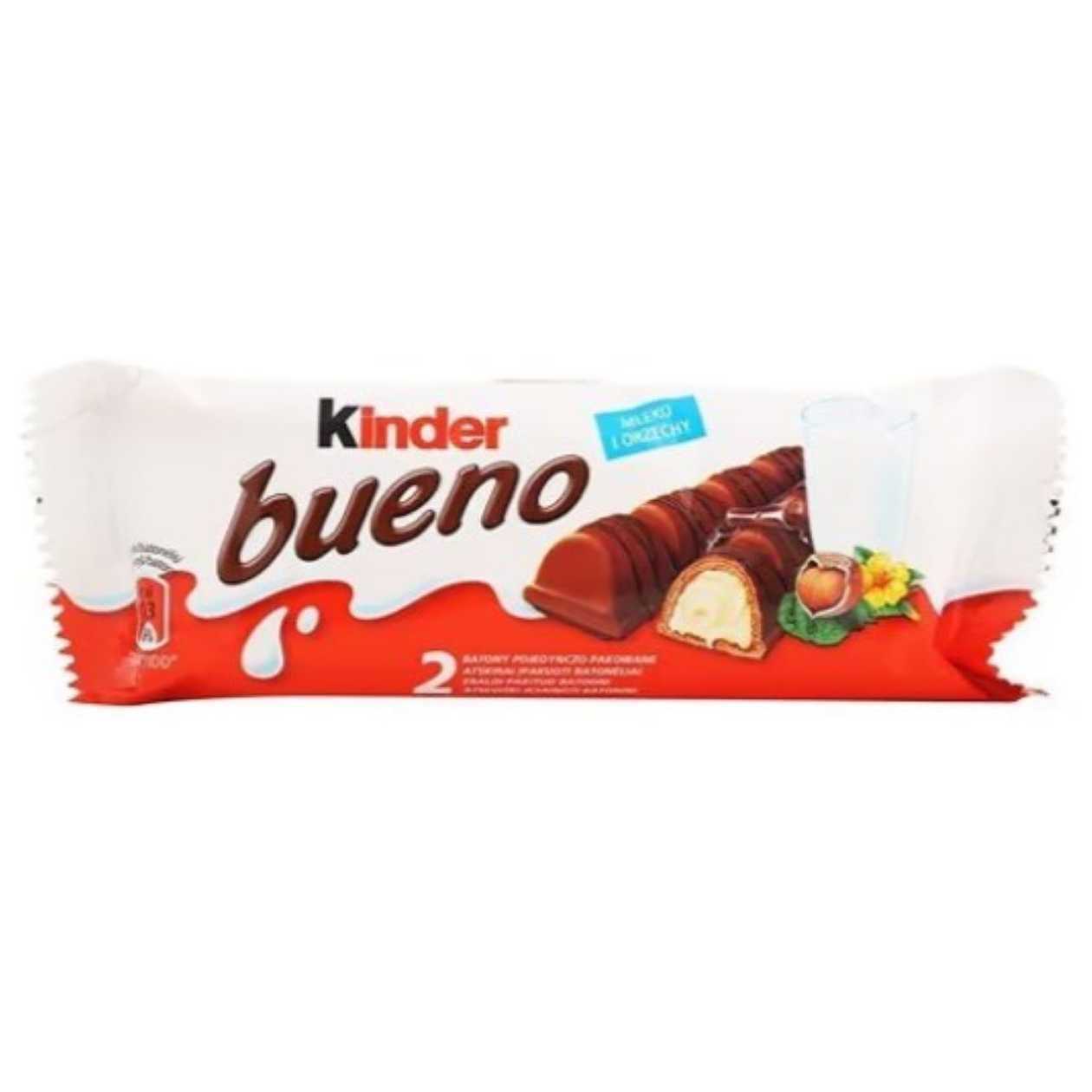 Kinder Bueno Milk Chocolate Bar