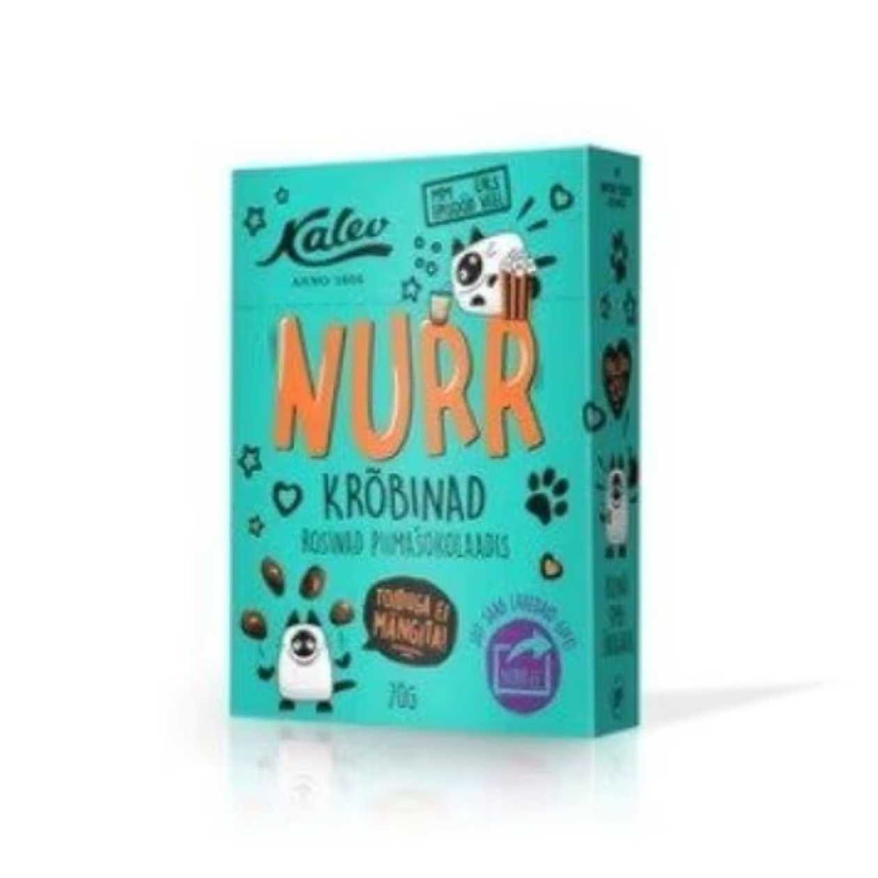 Nurr Crunchy Raisins In Milk Chocolate