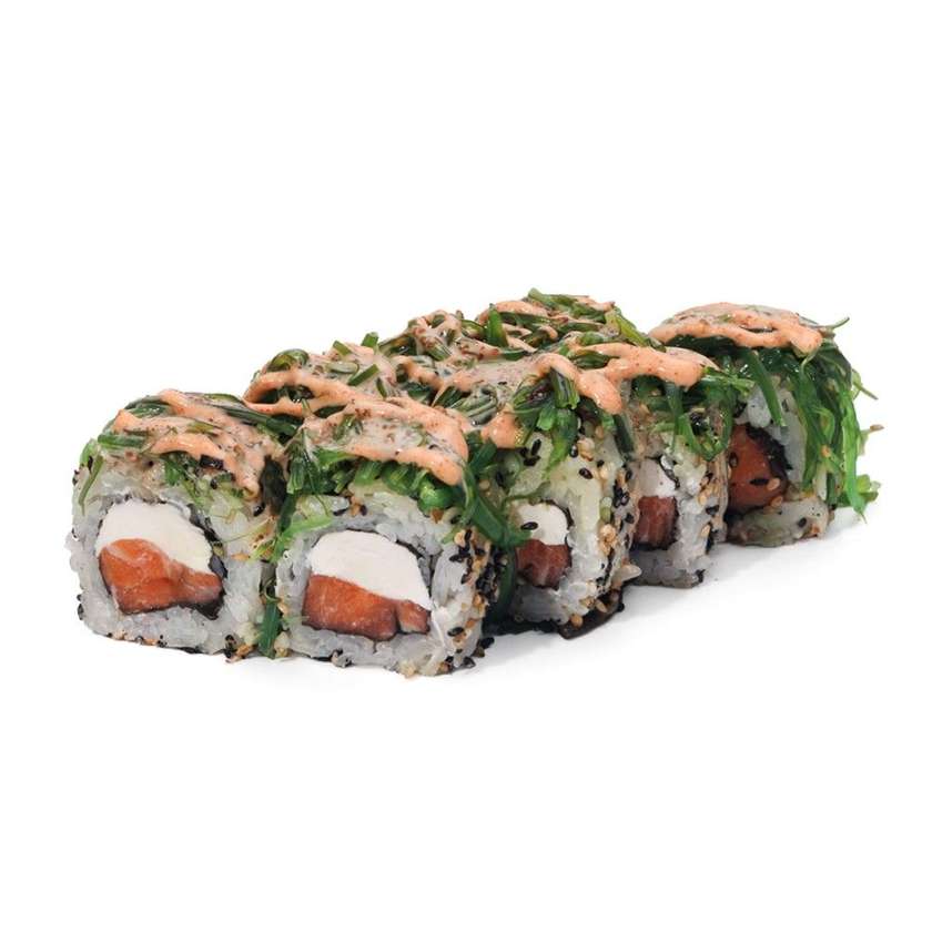 Salmon and Chuka Seaweed Roll