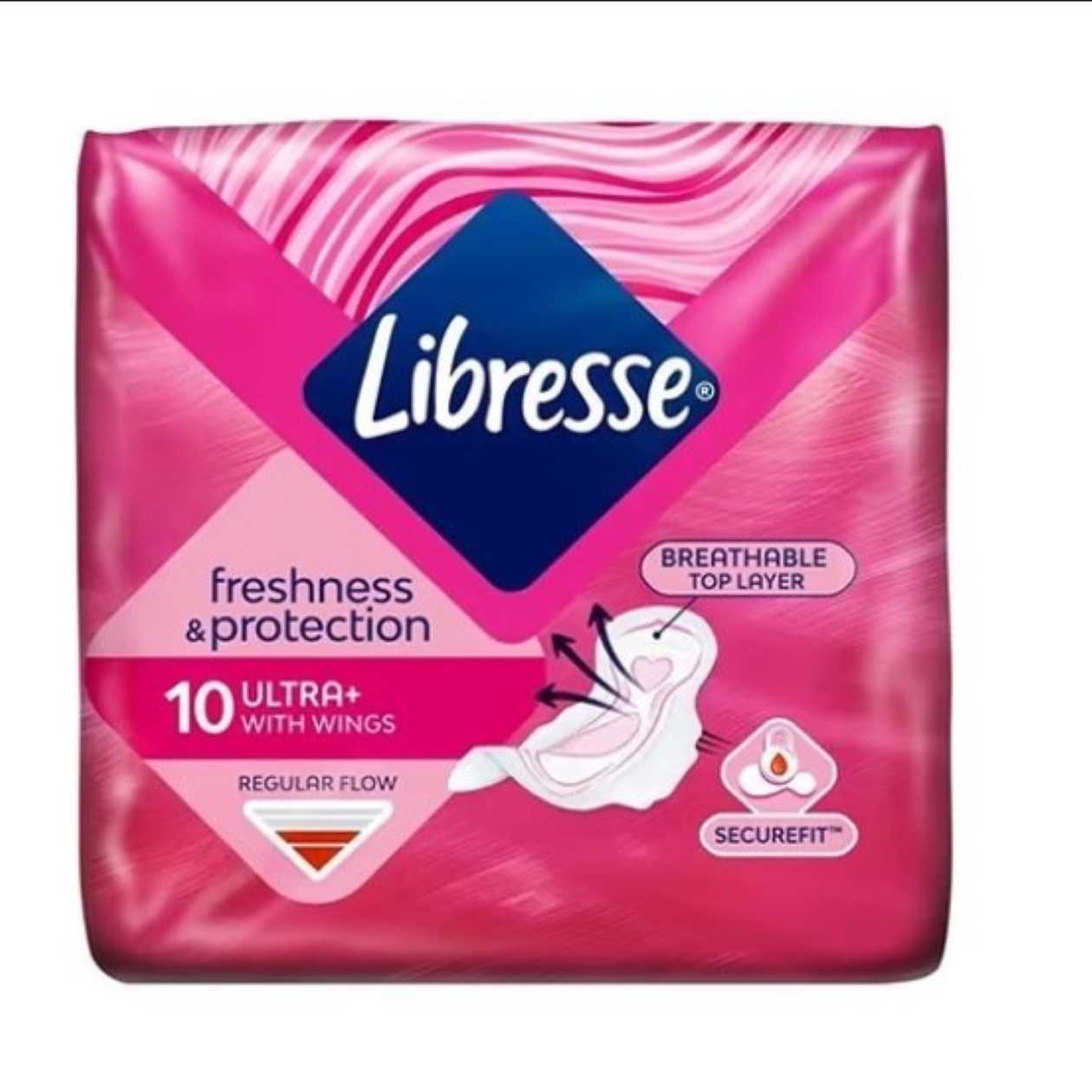 Libresse Invisible Normal Wing Sanitary Napkins