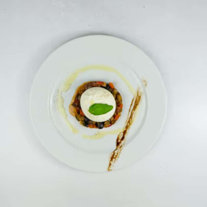 Burrata Con Caponata